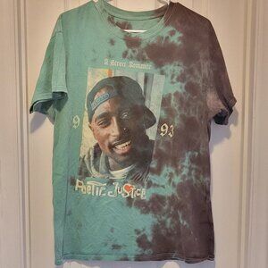 TUPAC Poetic Justice 1993 Vintage Tie-dye Tee size L